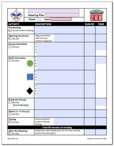 Meeting Plan - Preview